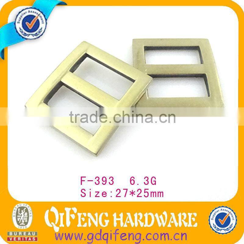 wholesale fashion bag side zinc alloy metal square ring,bag accessories,qifeng,f-393