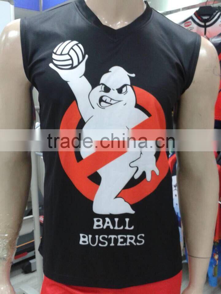 no moq custom team volleyball shirt volleyball t shirt
