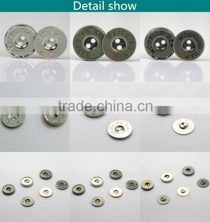 18mm Sewing clothes magnetic button for garment apparel