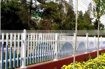 Best price zinc steel fence/ black steel fence posts