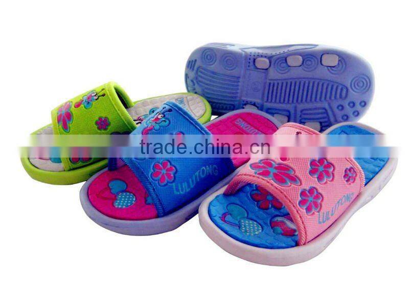 Lovely and cheap kid's felt eva slipper