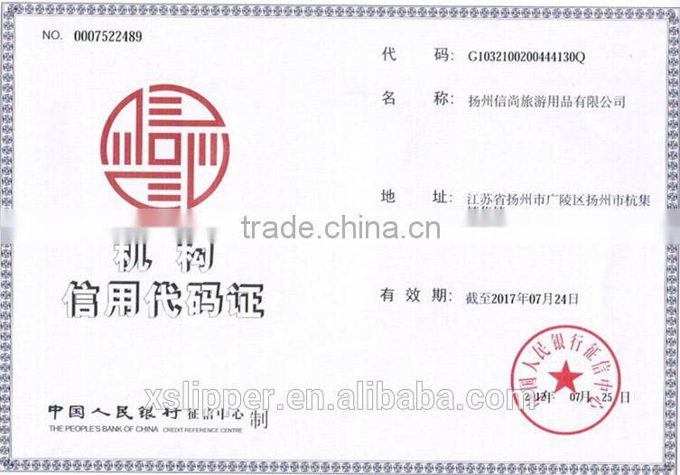 good quality Hotel slipper with quilting seam