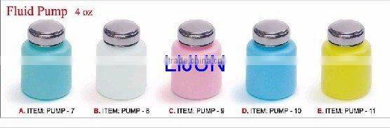 plastic pump ,nail art fluid pump ,dispenser pump bottle