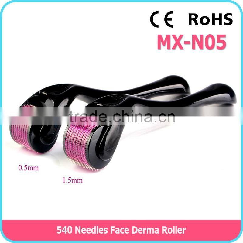 promotion high quality home use derma roller therapy micro needle roller 1 mm