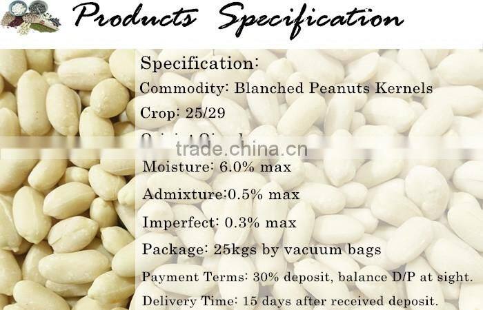 Groundnuts manufacture