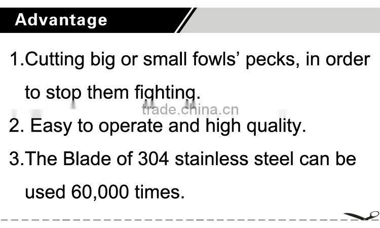 304 stainless steel chicken debeaking machine poultry debeaker