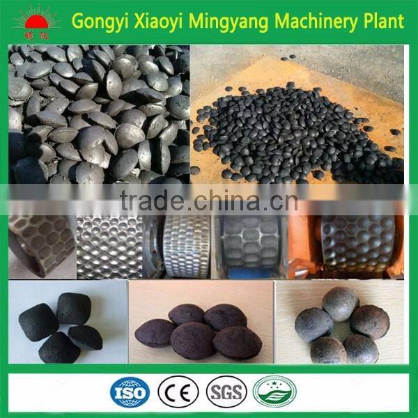High efficiency Ball shape sugarcane bagasse charcoal straw briquette press machine price
