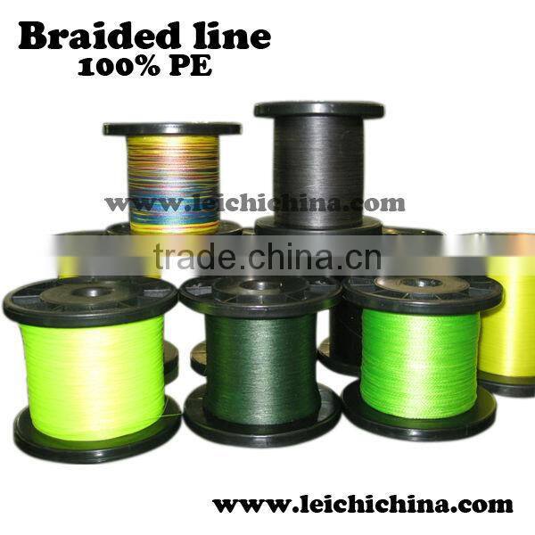 colorful nylon braided fishing line