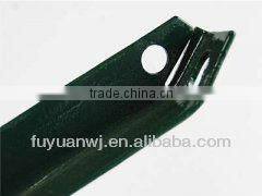 high quality pvc coated steel fence post