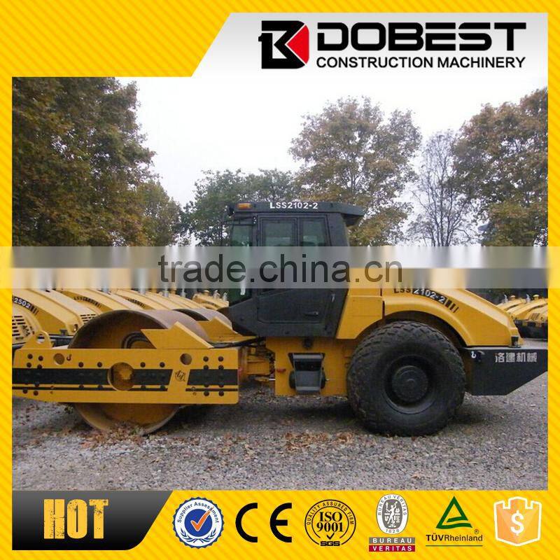21 ton single drum vibratory road roller LSS2102