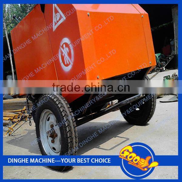 Hot sale round mini hay baler for sale
