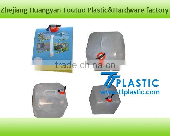Outdoor camping water carrier cubic container food grade 15L