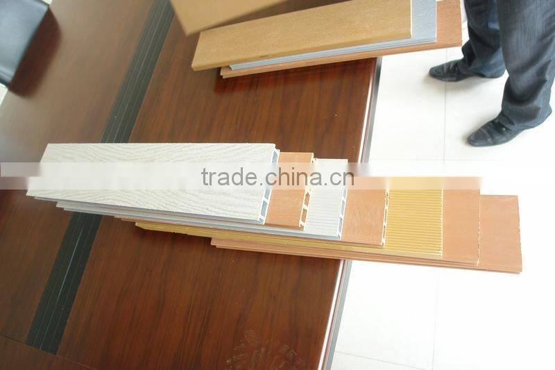 wood waste made wpc machine