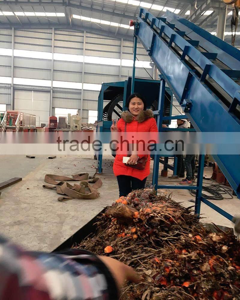 CE approved 5.5kw screw type crude palm oil machine
