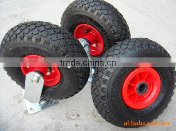 pneumatic rubber caster wheels