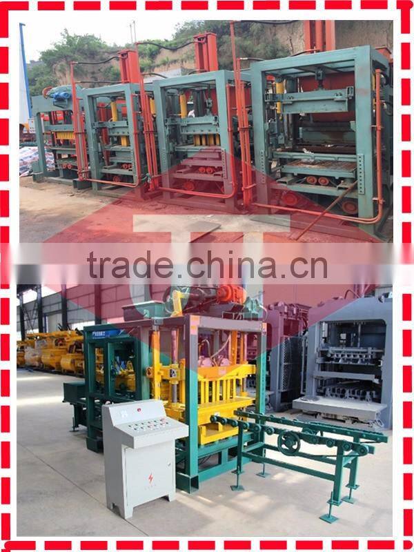 India low price building brick hollow interlocking paver moulds automatic cement block making machine uk