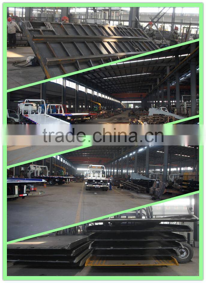 Dongfeng new 5 tons kunckle crane mounted towing wrecker