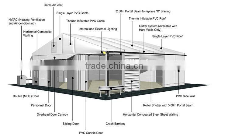 Large Inflatable Event Tent structures building for sale