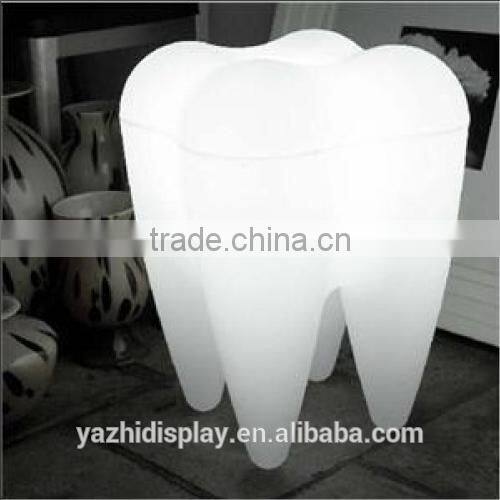 Restaurant and living room chair,wholesale fiberglass tooth shape chair