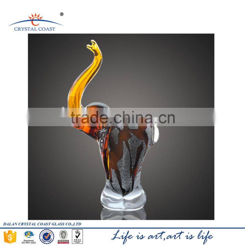 antique elephant statues; murano souvenir glass elephant;elephant ornaments gifts