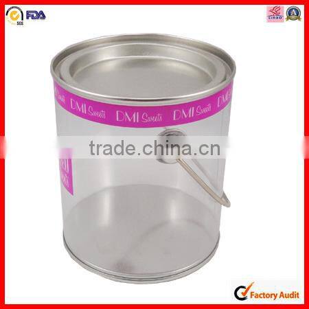 custom wholesale pvc clear tube packaging in packaging boxes