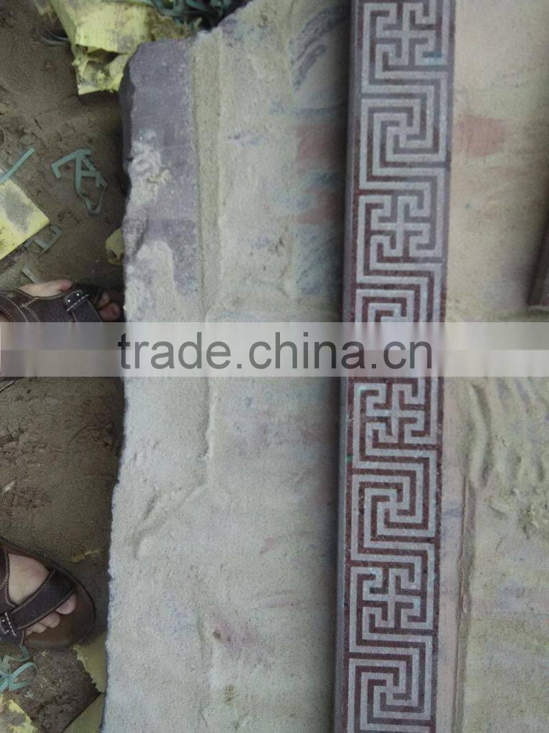 Engrave Ocean Red Granite Tile