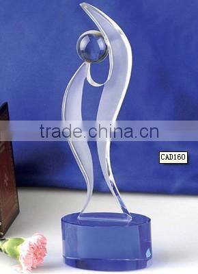 2016 wholesale new design crystal trophy and awards