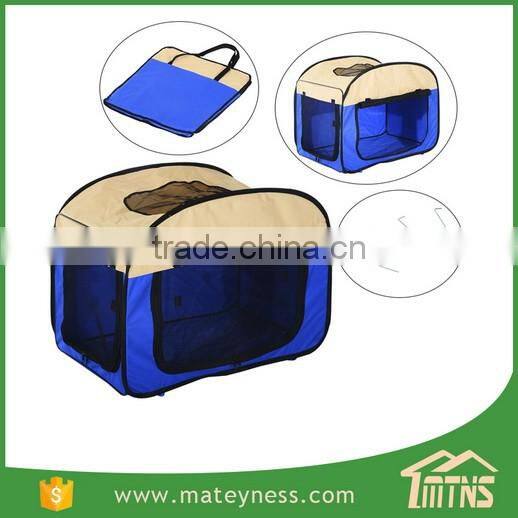 20" Soft Sided Folding Pet Crate Carrier