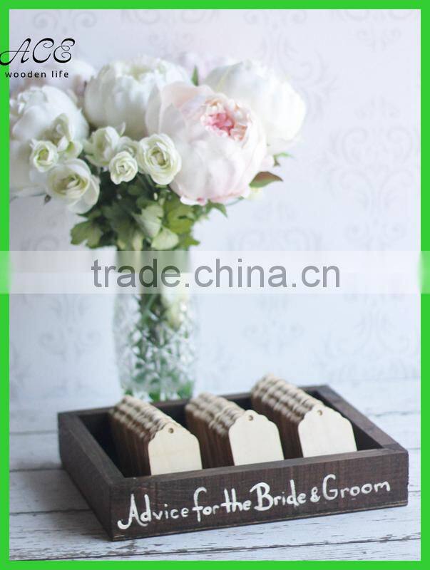 Rustic wooden box Rustic wood box