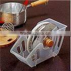 Plastic kitchen pot lid rack, pot cover holder