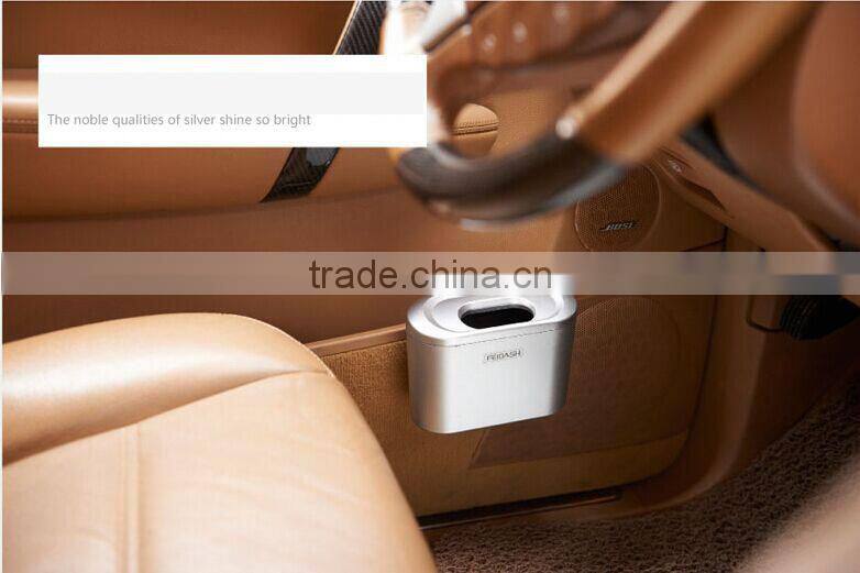 Mini Auto Car Vehicle Trash Rubbish Dust Can Litter Garbage Holder Container Bag Bin