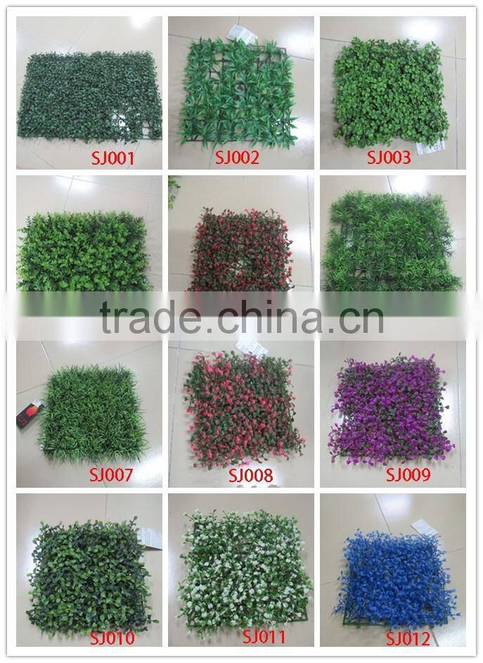 SJ11301208 Landscaping decorative ivy grass leaf fence/boxwood grass mat