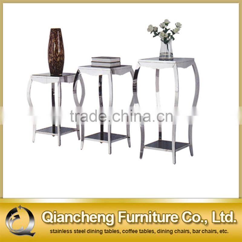 Wholeprice stainless steel metal glass flower stand