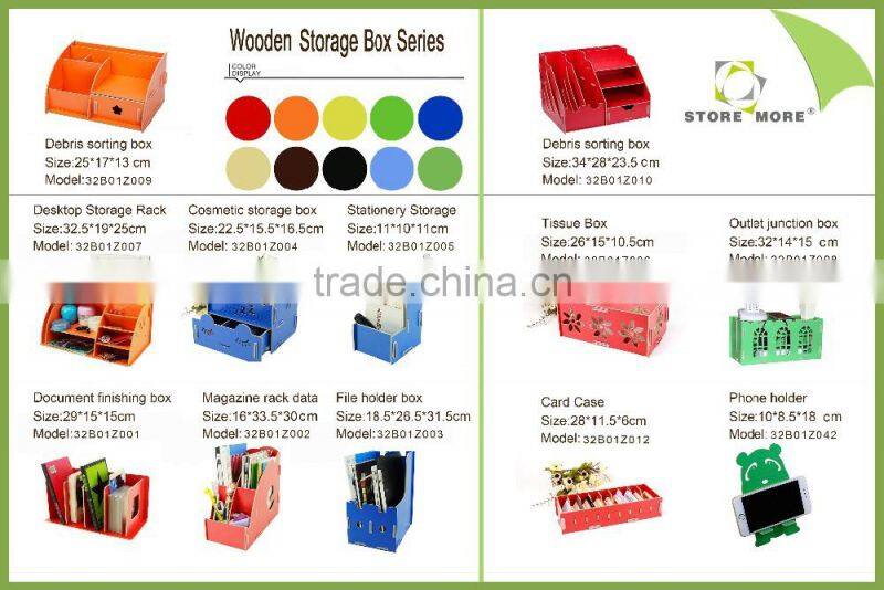 Cascading Desk Organizer, 9 Pockets, Letter Size