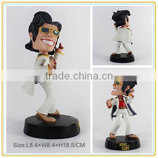 Custom hot japanese young boy figure, young boy anime figure, anime young boy playing golf figure