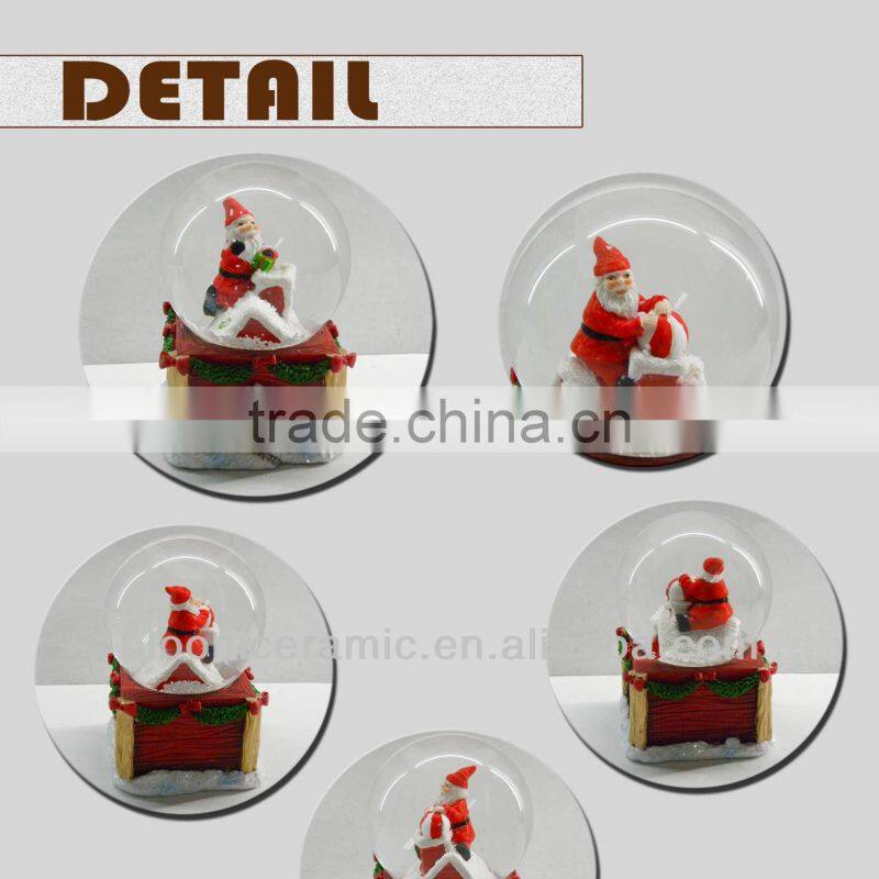 Resin red polymer water ball