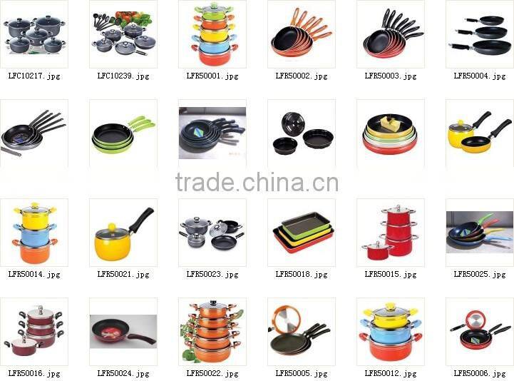 China new style terracotta 3pcspots wholesale hot sale pot aluminum cooking pot