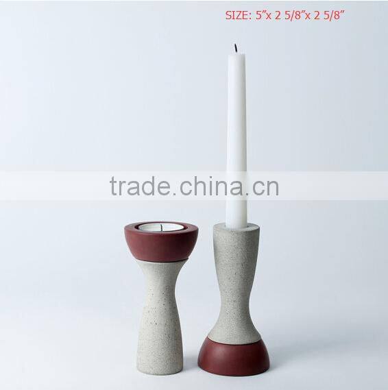 Table deco concrete photo frame cement card holder