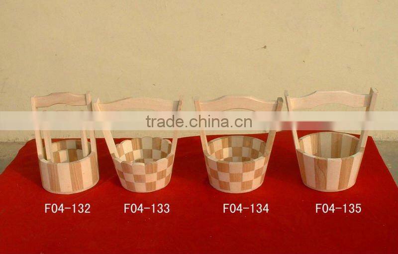 handmade antique wooden bucket,wooden water bucket for sale