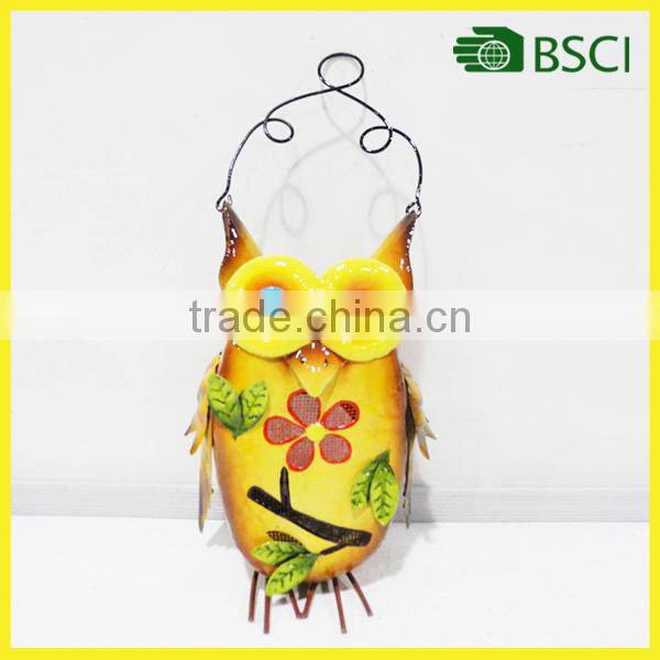 YS14462 Handcraft owl wall decoration for garden wall decoration