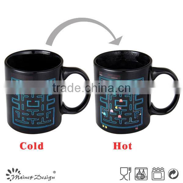 Ceramic color changing sublimation mug stoneware
