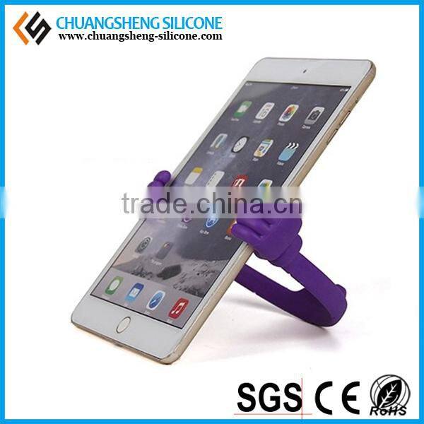 Thumbs shape Silicone Cell Phone Stander, tablet holder, silicone gift