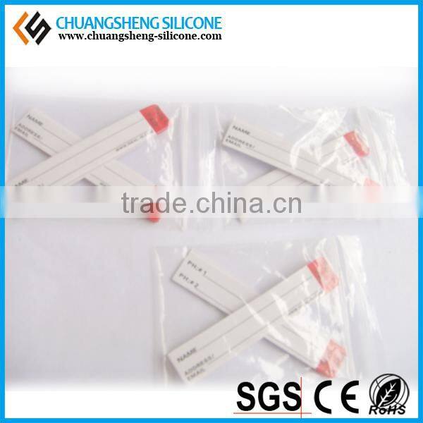 2015 Unique nylon fabric id sos bracelet