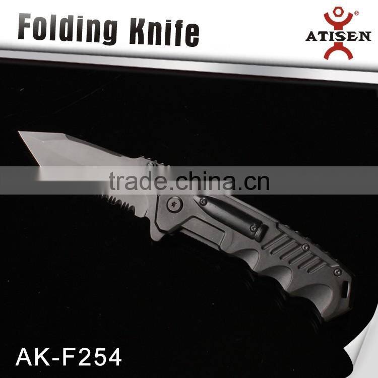 Aluminium Handle Folding Knife Combat Tactical Hunting Knife Tools