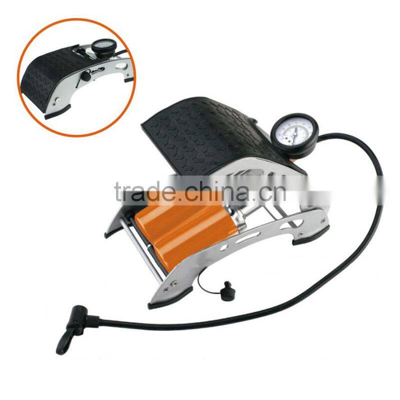 Heavy duty dual cylinder high pressure foot Pump