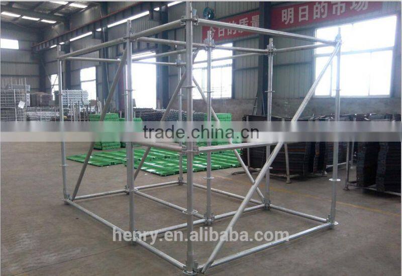 Ringlock scaffolding system-Ledger