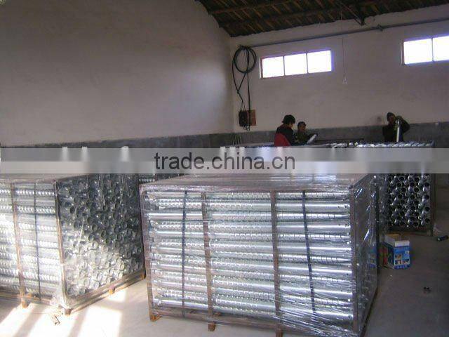 Galvanized ground screw for solar screw anchor foundation on sale