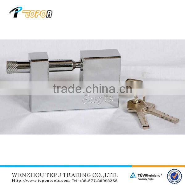 Rectangular Lock Horizontal Beam Padlock with Vane key