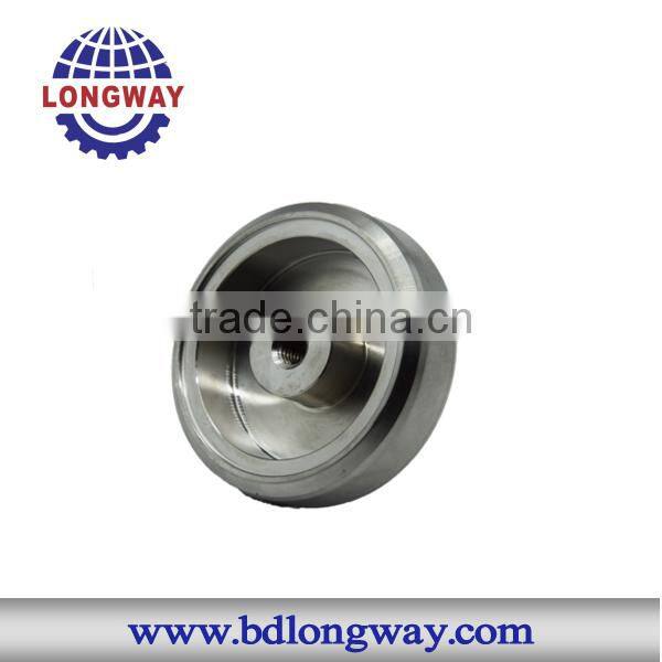 Auto and farm machinery Lost Wax iron casting parts with CNC machining