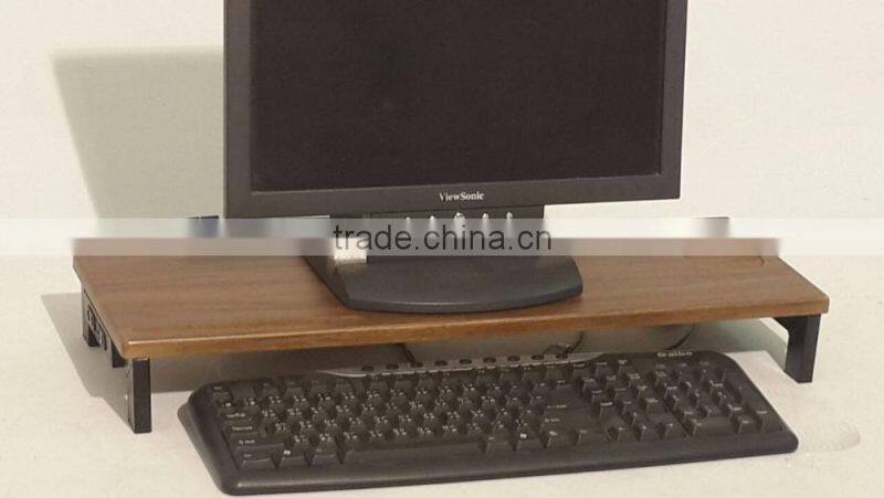 New modern design wood furniture TV stand with DVD storage rack